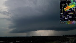 Hartford Connecticut Tornado Warning  CT River Valley Supercell [upl. by Eidas267]