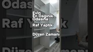 Çok Linçlenen O oda düzene giriyor Evin en küçük ama en dağınık odası sonunda toplandı [upl. by Meehaf]