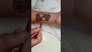 simple mehandi design with name [upl. by Acile]