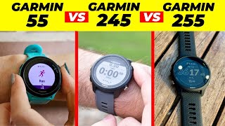 Forerunner 55 vs Forerunner 245 vs Forerunner 255 Qual Escolher [upl. by Lim]