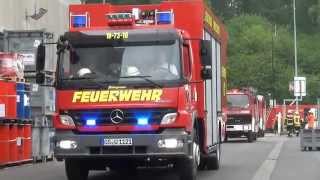 Feuerwehr Bramsche Großübung mit Feuerwehr Osnabrück [upl. by Novyak]