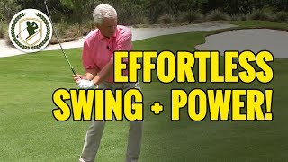 GOLF INSTRUCTION  HOW TO GET THAT EASY SWING WITH EFFORTLESS POWER [upl. by Astri980]