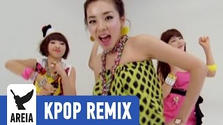 Big Bang amp 2NE1  Lollipop Areia Remix [upl. by Dobson]