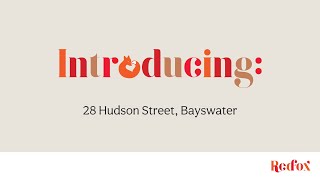 Dazzling head turner for sale at 28 Hudson Street Bayswater [upl. by Acissej]