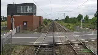 Stevenage to Peterborough – Hastings DEMU cab ride — 1 July 2017 [upl. by Nnawaj742]