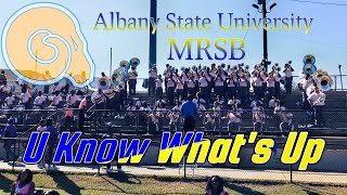 Albany State MRSB 2024  U Know Whats Up [upl. by Ellirpa]