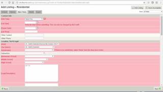 FlexMLS Listing Input Tutorial [upl. by Alleuqram]