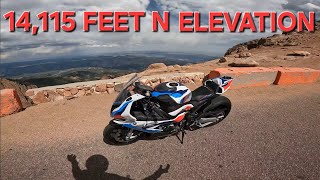 Riding my BMW M1000RR down Colorado Pikes Peak [upl. by Vaclav738]