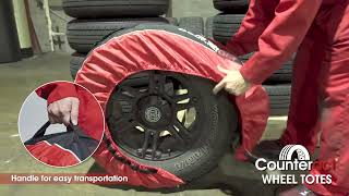 Counteract Wheel Totes amp Wheel Felt Covers [upl. by Kaitlyn104]