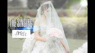 Bride shocks groom as she sings and thank the Lord while walking down the aisle “I choose you” [upl. by Barnet679]