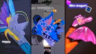 😱THE AMAZING Paper Dragon 🔥Puppet TikTok Compilation 16 [upl. by Felicle]