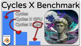 Cycles Vs Cycles X GPU Vs Cycles X CPU Benchmark [upl. by Einrae314]