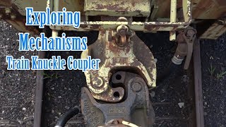 Mechanisms Railroad Couplers [upl. by Sackville674]