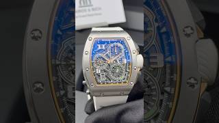 Richard Mille RM7201Ti Flyback richardmille rm7201 kairosandrich titanium watches timepieces [upl. by Remle904]