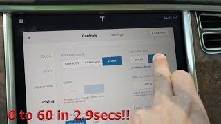 Tesla Explained  Ludicrous Plus Launch Mode Tutorial  Model X P100D [upl. by Cliffes]