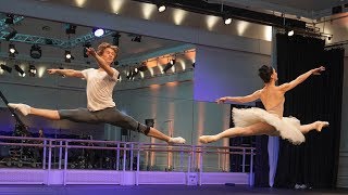 The Royal Ballet rehearse La Bayadère – World Ballet Day 2018 Takada Osipova Muntagirov [upl. by Joiner]