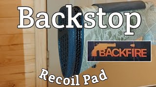 Backstop Recoil Pad from Backfire Review [upl. by Dore213]