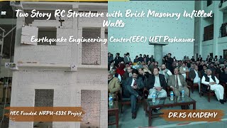 Earthquake Preparedness  Testing RC Structures in UET Peshawar  Shake Table Test  Dr KS Academy [upl. by Aloisia]