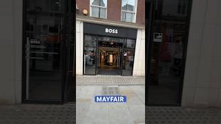 London Mayfair Luxury Mayfair London LuxuryShopping MayfairLondon Boss yslbeauty [upl. by Trant]