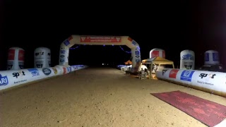 Arrivée en direct du MARATHON DES SABLES [upl. by Aridnere]