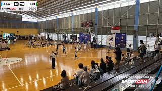 NSG basketball C div girls team swiss vs raffles 19072024 [upl. by Finlay]