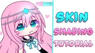 Skin Shading Tutorial  GachaLife club  Ibispaint X [upl. by Constancy]