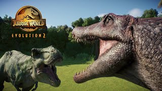 Spinosaurus vs Tyrannosaurus rex quotThe Prequalquot FULL ANIMATION Chapter 1  Episode 2 [upl. by Sup819]