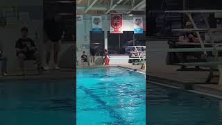 Alexandria Dive Invite Inward 401A DD 18 1 Meter Springboard Dive AAU competition Girls Under 11 [upl. by Law]