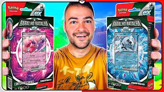 Review dos DECK INICIAL de BATALHA ChienPao e Tinkaton EX  MONTALVÃƒO CARTAS POKEMON [upl. by Aicena]