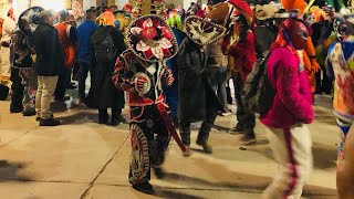 Gandhó Tecozautla Carnaval Rancho Viejo 2024 El Cholo golpazos [upl. by Arathorn546]