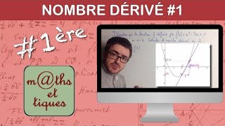 Calculer le nombre dérivé 1  Première [upl. by Ydasahc]