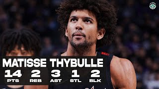 MATISSE THYBULLE HAD HIMSELF A GAME DROPS 14PTS vs LAKERS FULL HIGHLIGHTS [upl. by Ellehsar775]