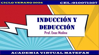 INDUCCIÓN Y DEDUCCIÓN [upl. by Cryan]