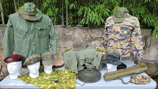 Virginia Estate Sale Yields Large Treasure Trove of Vietnam Tiger Stripe ARVN amp NVA Uniforms [upl. by Thurston]