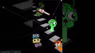 POV Chainsaw Horror on the stairs  Incredibox Sprunki shorts funny memes sprunki [upl. by Senalda]