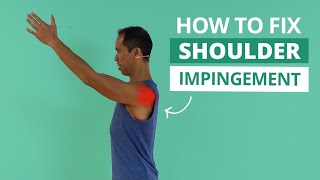 SHOULDER IMPINGEMENT 8 Exercises and Strategies to Treat it For Good [upl. by Moriyama]