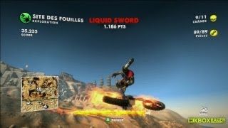 Motocross Madness XBLA  All Tricks Toutes les figures [upl. by Drud]