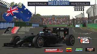 F1 2016 rFactor 2  1  GP AUSTRALIA Melbourne [upl. by Ahsinhoj]