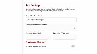 Tax Settings amp W9 Form Automation in Contractor [upl. by Inajna]