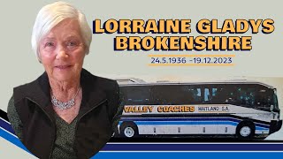 BROKENSHIRE Lorraine Gladys Memorial Service [upl. by Shaff539]