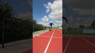 Going over one hurdle slow motion video [upl. by Harmonia]