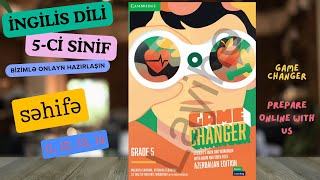 Game changer 5cü Sinif İngilis Dili səh 11 12 13 14  sahibafataliyeva language ENGLİSH [upl. by Ardek]