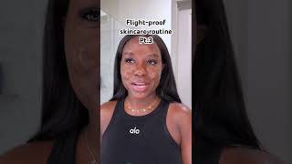 My flight proof skincare routine for soft supple hydrated skin skincare grwm travelskincare [upl. by Doscher750]