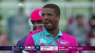 Vernon Philander celebrates wicket [upl. by Lounge753]