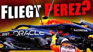 Kostet dieser Crash Sergio Perez das F1Cockpit Red Bull sichtet Ersatzfahrer [upl. by Clarie]