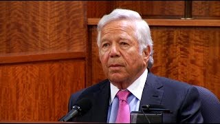 Raw Video Robert Kraft Testifies At Hernandez Trial [upl. by Norrehs]