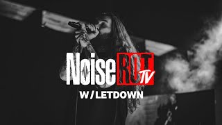 Letdown Interview on NoiseROT TV [upl. by Brianna671]