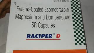 Raciper D Capsules in hindi  Side Effects Composition and Benefit [upl. by Munsey]