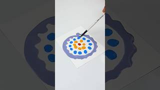 Dropper Vs Brush Brush Mixed Colors Water Drops watercolor art satisfying colormixing colors [upl. by Cristobal]