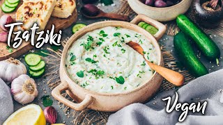 Das beste Vegane Tzatziki Rezept Tsatsiki Zaziki [upl. by Etienne]